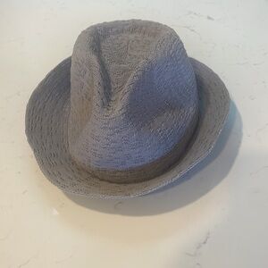 Kangol Gray Braille Tex Arnold Trilby Hat, size large
